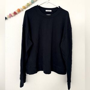 perfect white tee crewneck sweatshirt